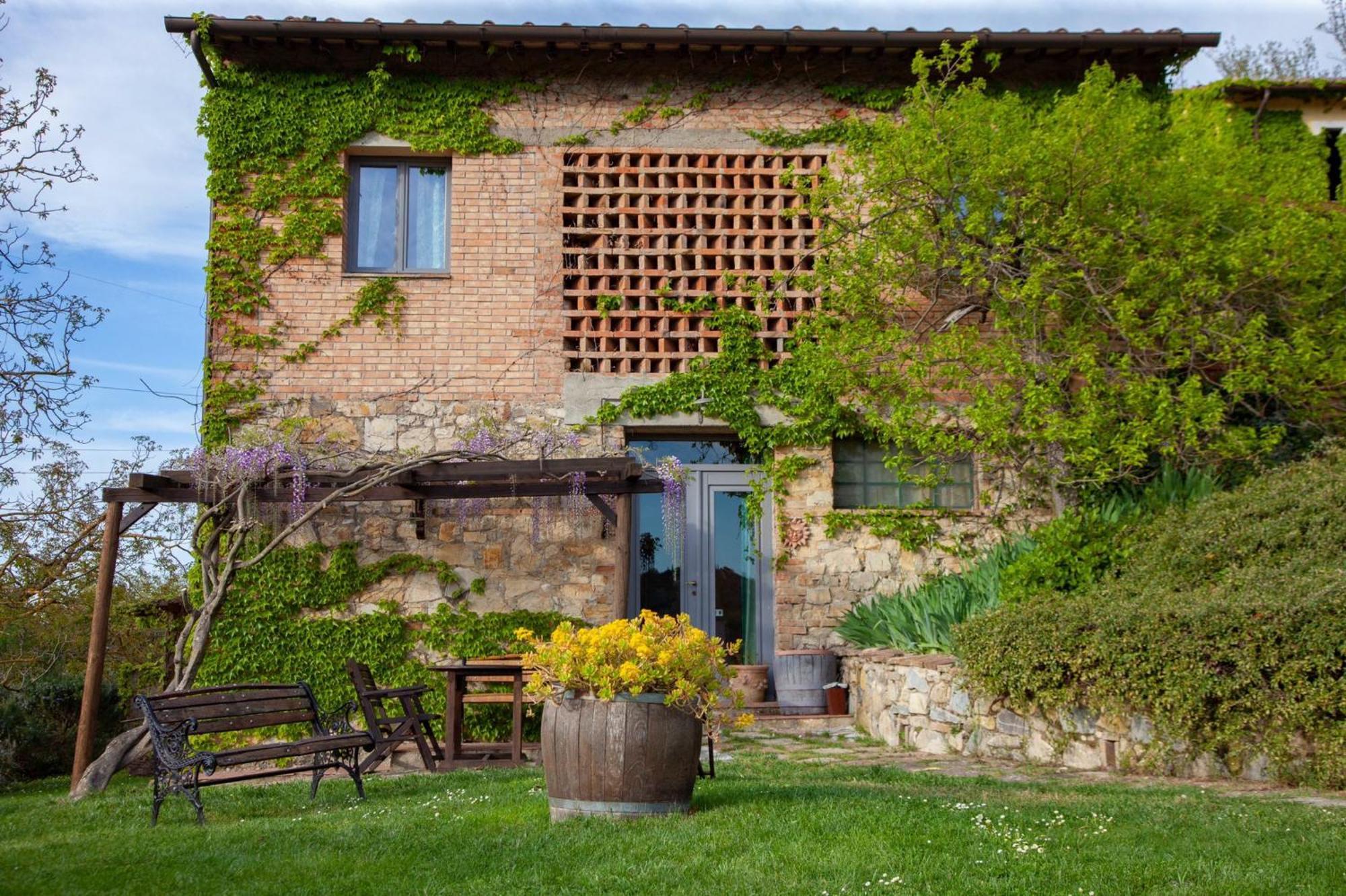 Villa Agriturismo & Winery Il Bacio Tavarnelle Val di Pesa Exterior foto