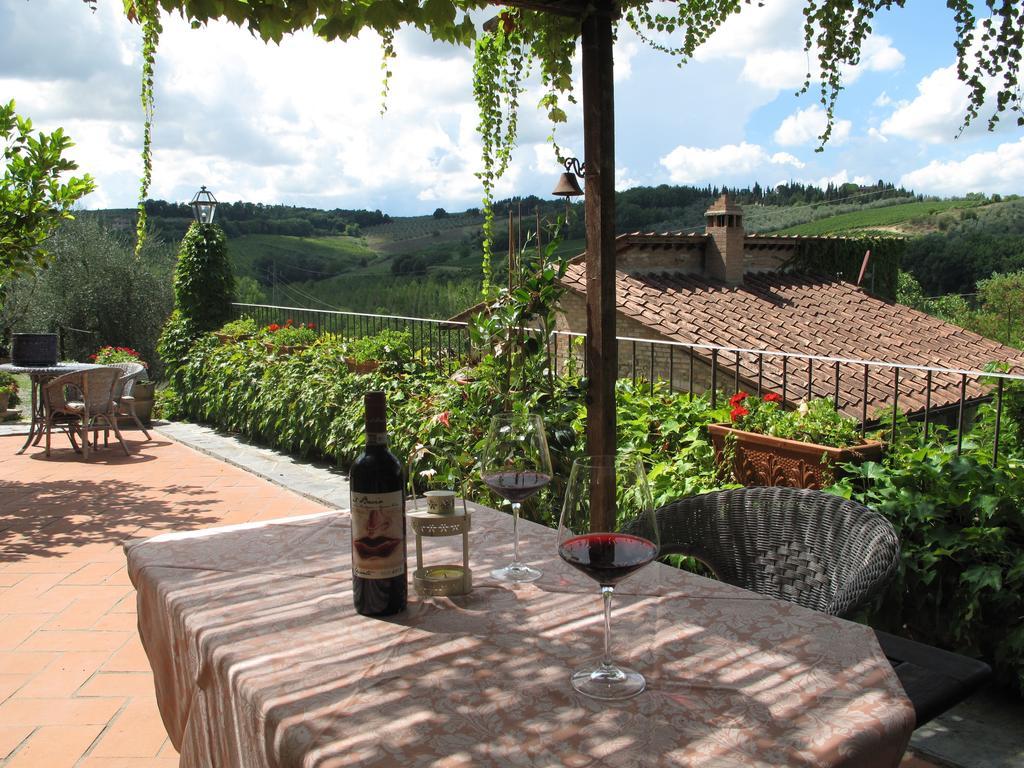 Villa Agriturismo & Winery Il Bacio Tavarnelle Val di Pesa Zimmer foto
